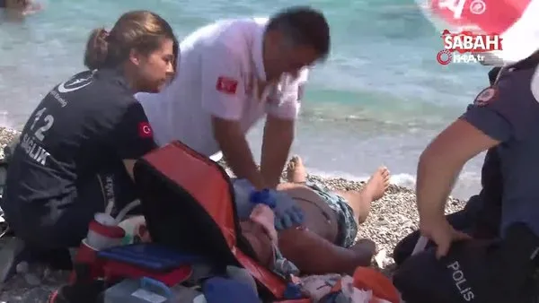 Antalya'da şaşkınlık veren olay: Denize girer girmez boğuldu!