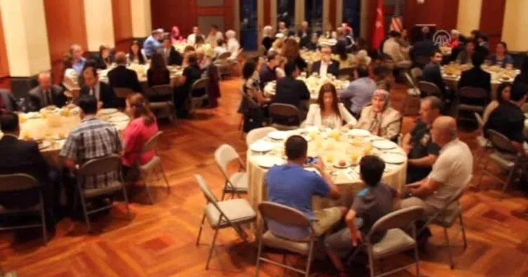 Türkiye’nin Washington Büyükelçiliğinden iftar yemeği