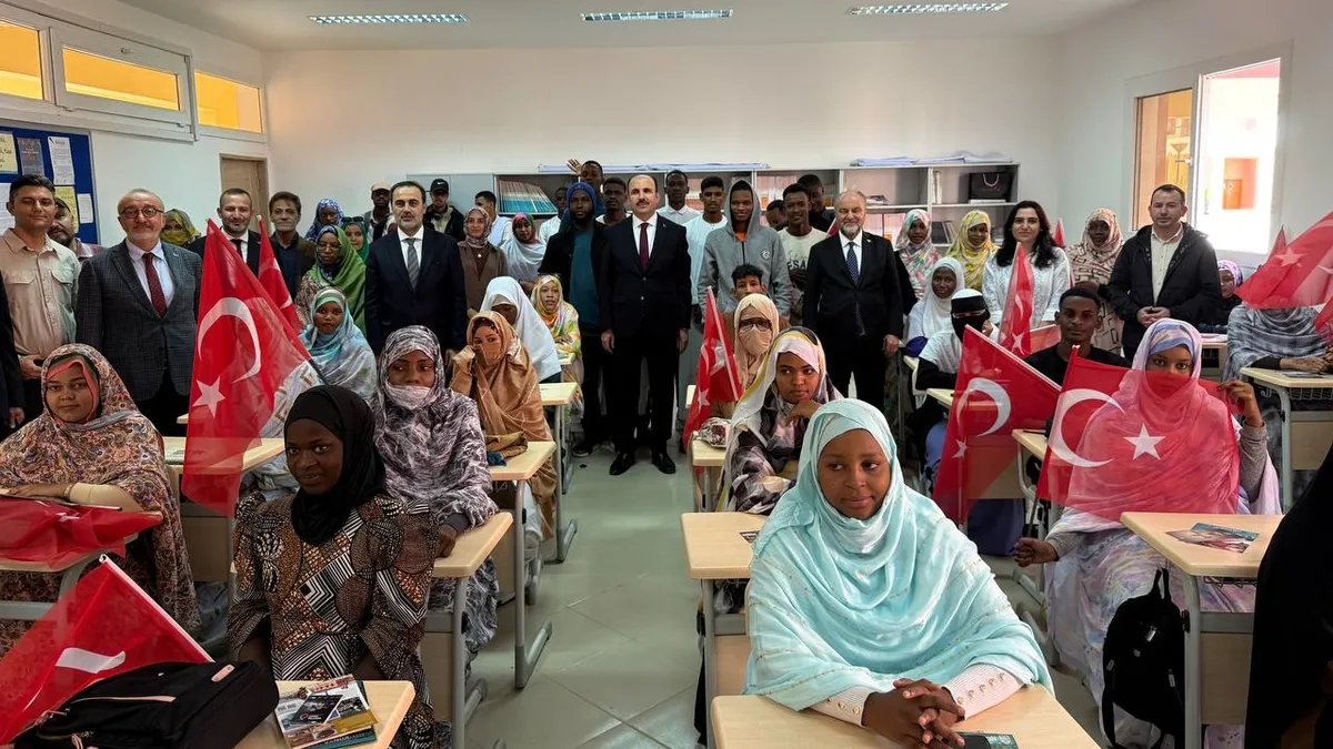 Moritanya'da İstiklal Marşı sürprizi!