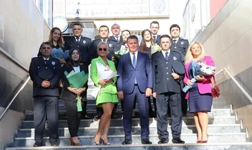 Gayrettepe’de gururlu rütbe günü