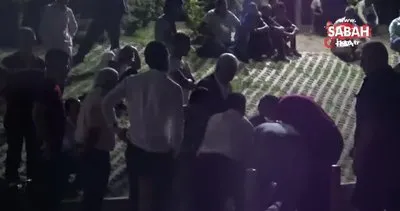 Ankara Sincan’da çocuk damadın vurulma anı kamerada