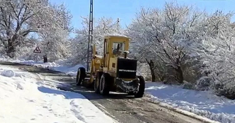Erzincan’da 6 köy yolu ulaşıma kapalı