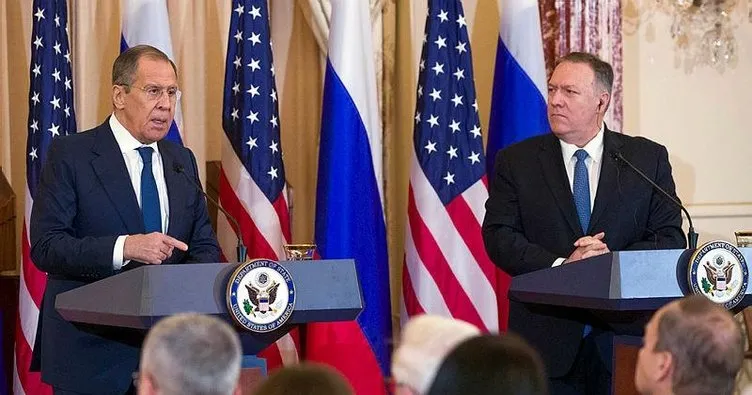 ABD’de bir araya gelen Pompeo ve Lavrov’dan kapsamlı görüşme