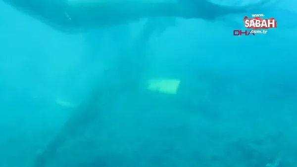 Antalya'da deniz dibindeki ölümcül tehlikeden görüntüler... Denizdeki 'Hayalet ağlar', 600 yıl avlanmaya devem ediyor! | Video