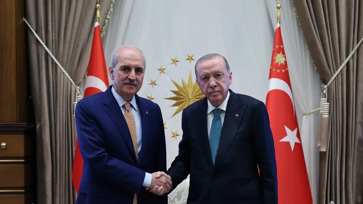 Külliye'de Terörsüz Türkiye zirvesi! Başkan Erdoğan, TBMM Başkanı Kurtulmuş'u kabul etti
