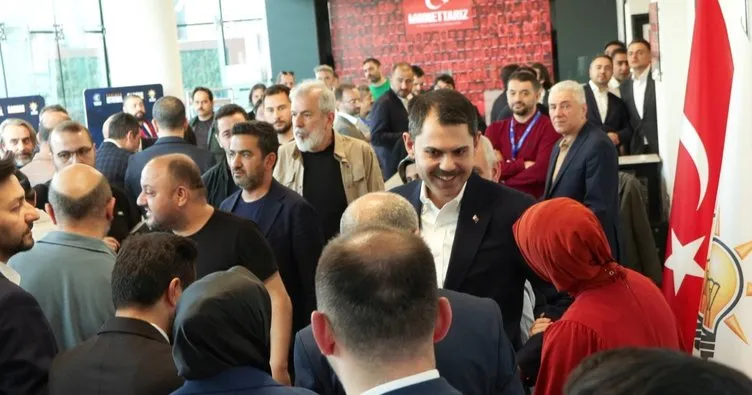 Murat Kurum AK Parti İstanbul İl Başkanlığı’na giriş yaptı