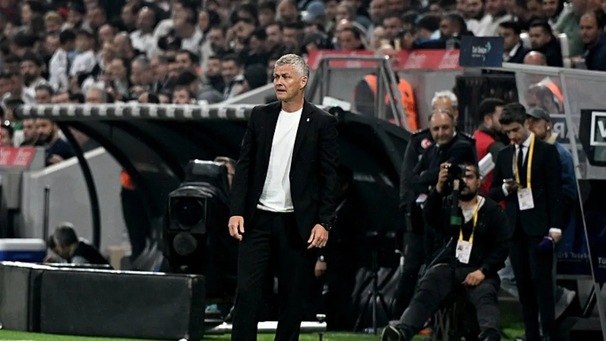 Beşiktaş’ta maç sonu büyük tepki! Solskjaer tribünlere yaklaşınca…