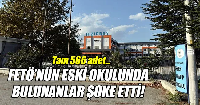 FETÖ’nün eski okulunda 566 adet boş mermi kovanı bulundu