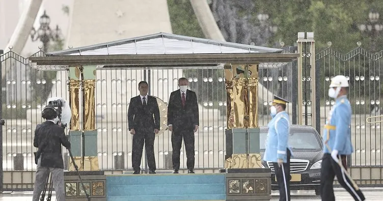 Başkan Erdoğan’dan önemli kabul! Kırgızistan Cumhurbaşkanı Ankara’da...