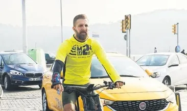 Yine bisiklet üstünde