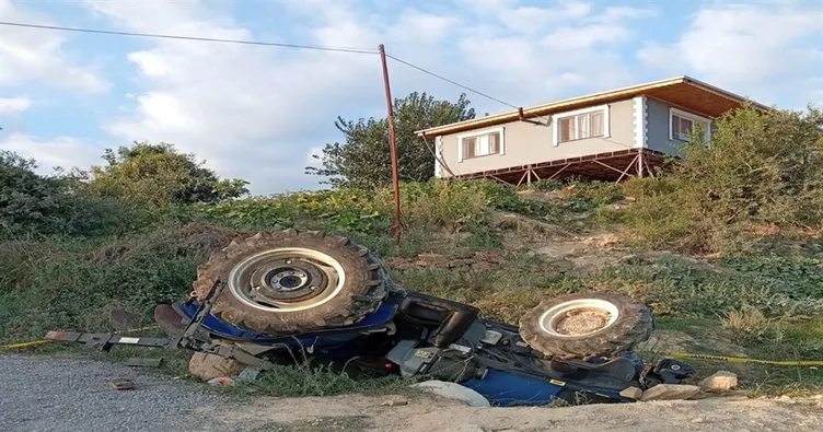 Traktörün altında kalan muhtar öldü