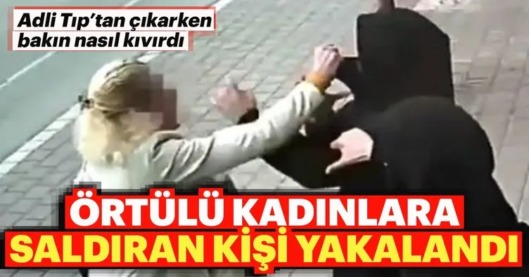 Adana’da başörtülü kadınlara saldıran kişi yakalandı