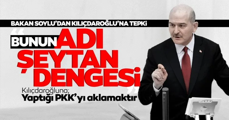 SON DAKİKA: İçişleri Bakanı Süleyman Soylu: Kılıçdaroğlu’nun yaptığı PKK’yı aklamaktan başka bir şey değildir