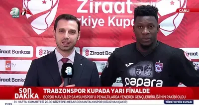 Andre Onana: Ben hazır doğmuş birisiyim!