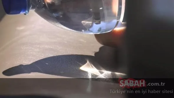 Pet şişeyi sakın arabada böyle bırakmayın! Yoksa...