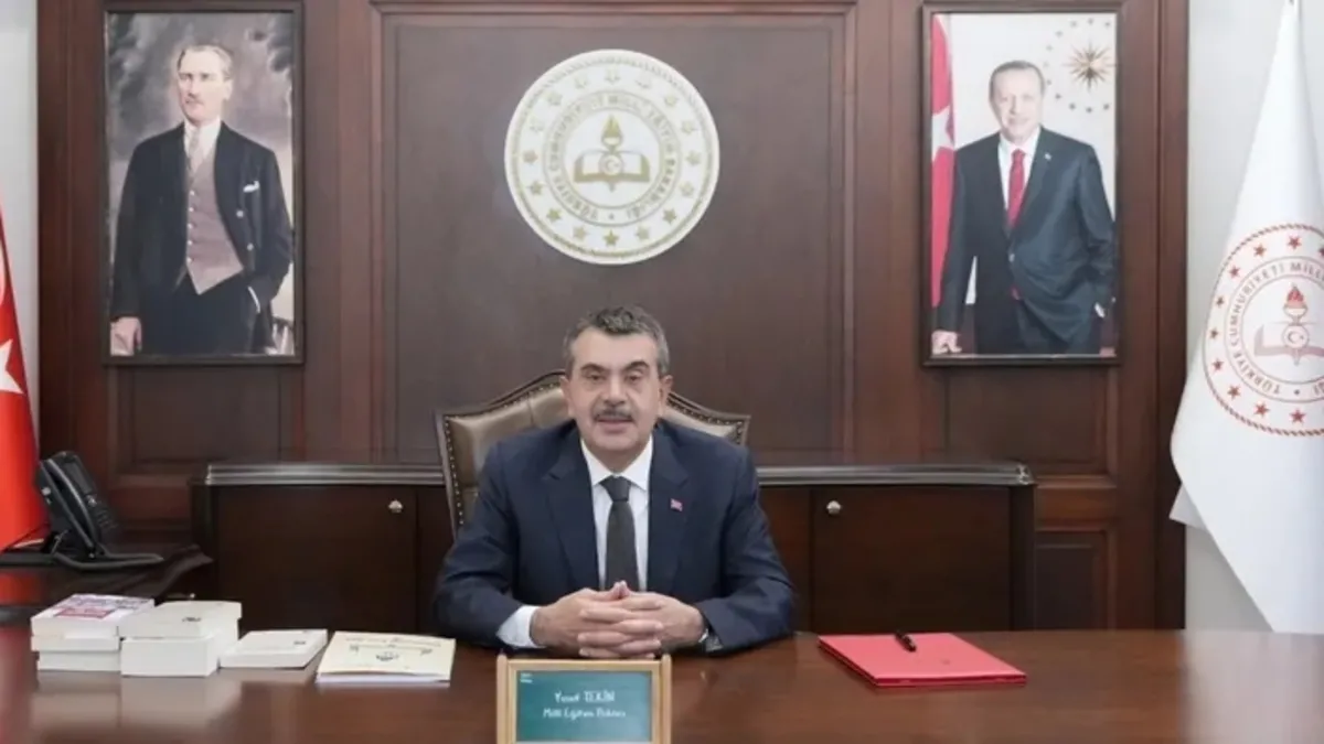Milli Eğitim Bakanı Tekin eğitim öğretim yılı açılış töreninde konuştu: ‘12 yeni modül hazırlayıp uygulamaya koyduk'