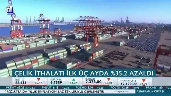 Çelik ihracatı ilk çeyrekte 15,5 arttı
