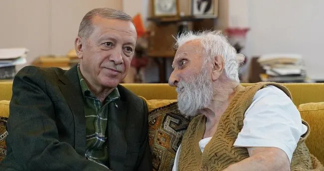 Başkan Erdoğan'dan neyzen Niyazi Sayın'a ziyaret