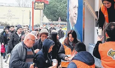 AK Parti’den çorba ikramı