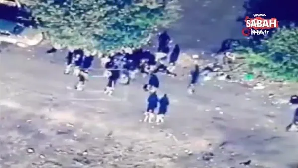Azerbaycan’a ait TB2 SİHA Ermeni askerlerini vurdu | Video