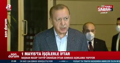 Son dakika: Başkan Erdoğan’dan 1 Mayıs mesajı: İşçilerin alın terini sömürmek isteyenlere izin vermeyeceğiz | Video