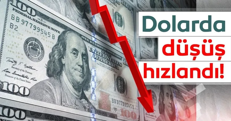 Dolar/TL’de düşüş hızlandı! İşte güncel döviz kurları