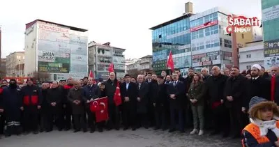 Iğdır’da dev Türk Bayraklarıyla teröre lanet yürüyüşü yapıldı