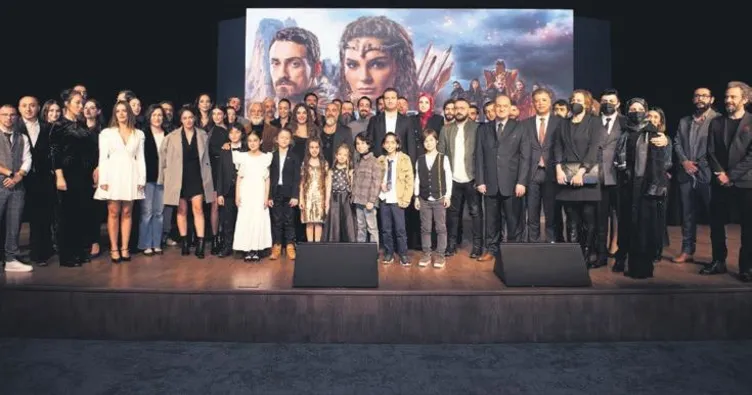 ‘Destan’a görkemli izleme