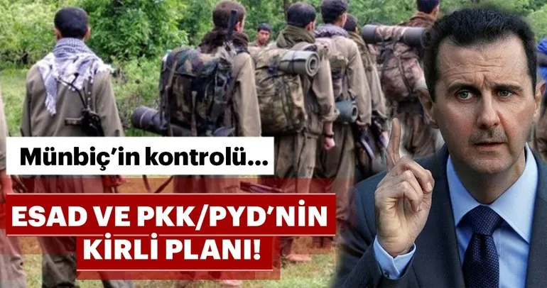 YPG/PKK ve Esad'in Münbiç planı