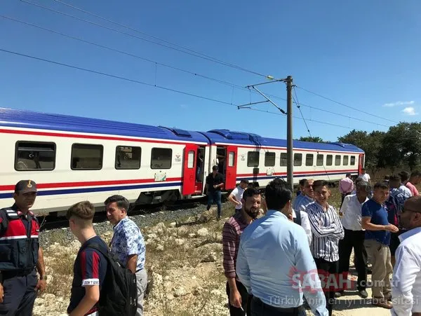 Yolcu treninin çarptığı çoban öldü