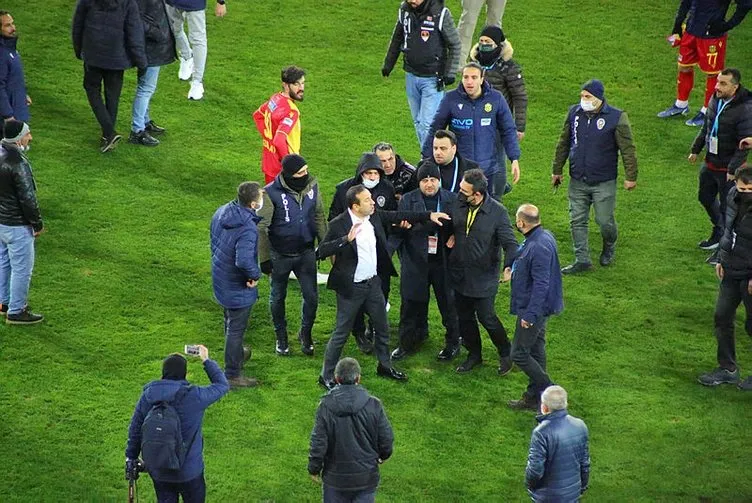 Son dakika: Yeni Malatyaspor - Kayserispor maçından sonra futbolcular ateş püskürdü! Haram zıkkım olsun...