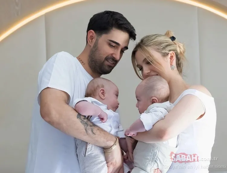 İdo Tatlıses ve Yasemin Şefkatli’nin ikizleri 1 yaşında! İkizlere özel kovboy partisi düzenlediler