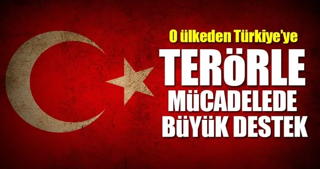 Çin’den Türkiye’ye terörle mücadelede büyük destek
