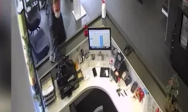 Gözlük hırsızı yakalandı