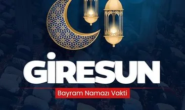 Giresun bayram namazı saat kaçta kılınacak 2024? Diyanet ile 10 Nisan Çarşamba Giresun bayram namazı saati açıklandı! #giresun