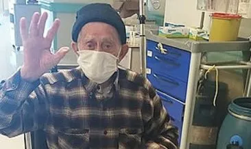 Son dakika haberi: Corona virüsü 96 yaşında yendi! Alkışlarla taburcu oldu