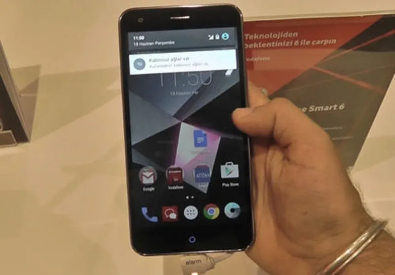 vodafone smart 6 ilk bakis videosu ve