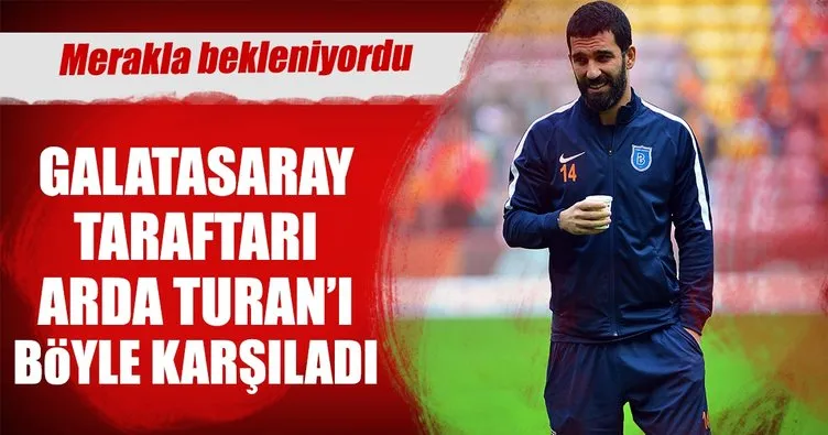 Galatasaray taraftarından Arda Turan’a tepki