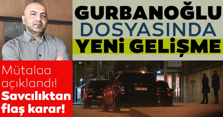 Mubariz Mansimov Gurbanoğlu dosyasında son dakika gelişmesi! Savcılıktan flaş karar
