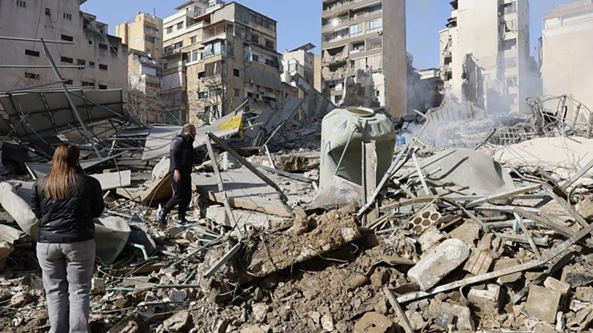 Beyrut’a saldırılar devam ediyor