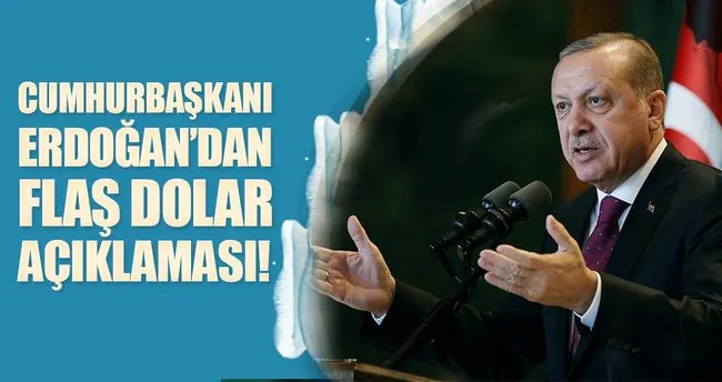 Erdoğan: Dolar 3,50’nin altına iner