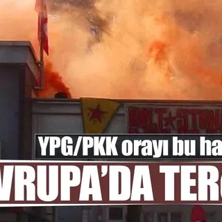 YPG/PKK yandaşları Almanya'da SPD binasını işgal etti