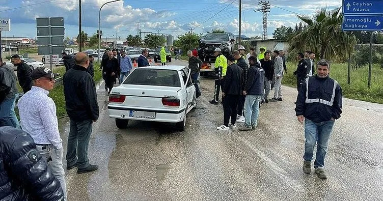 Adana’da zincirleme kaza: 11 yaralı