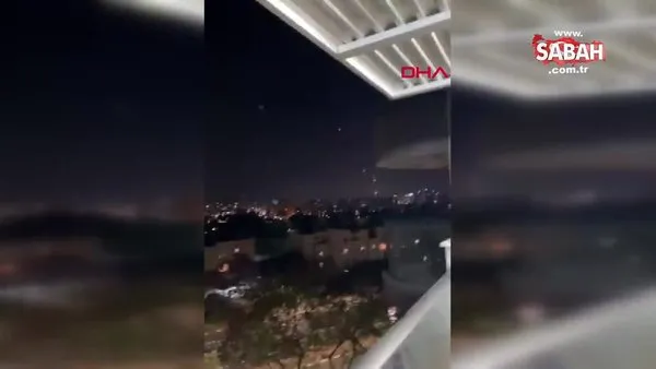 İsrail'den Gazze'ye hava saldırısı... O anlar kamerada! | Video