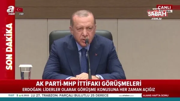 Cumhurbaşkanı Erdoğan'dan İstanbul Yeni Havalimanı açıklaması