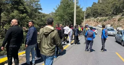 Fethiye’de beton mikseri yuvarlandı