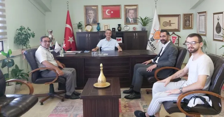 AK Parti Ağrı Merkez İlçe Başkanı Tahtalı, çeşitli ziyaretlerde bulundu
