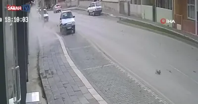 Otomobil markete böyle daldı: 2 yaralı