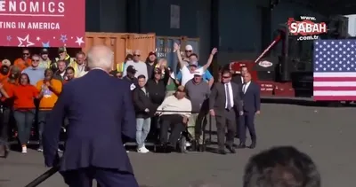 ABD Başkanı Biden yine sosyal medyanın dilinde! Merdivenden düşüyordu