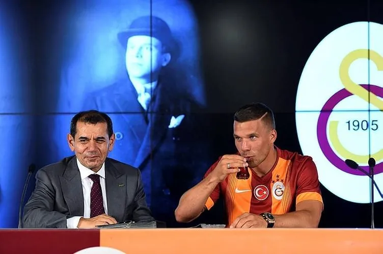 Dursun Özbek’ten Podolski açıklaması